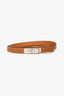 Hermès 2018 Gold Epsom Leather Kelly 18 Belt