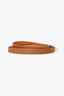 Hermès 2018 Gold Epsom Leather Kelly 18 Belt