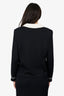 St. John Black Cardigan With Gold Buttons Estimated Size S