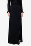 St. John Black Knit Maxi Skirt Size 12