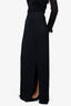 St. John Black Knit Maxi Skirt Size 12