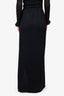 St. John Black Knit Maxi Skirt Size 12