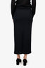 St. John Black Knit Maxi Skirt Size 12