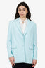 Alice & Olivia Blue Single Breasted Blazer Size 8
