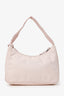 Prada Pink Nylon Traingle Logo Re-Edition 2000 Shoulder Bag