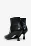 Stuart Weitzman Black Leather Ankle Boots Size 11