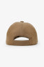Loro Piana Brown Cashmere Baseball Cap Size S
