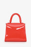 Delvaux Red Patent Leather Brilliant Bag Charm