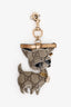Gucci GG Monogram Canvas/Leather Chihuahua Bag Charm