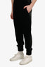 Wooyoungmi Black Velvet Track Pants Size 46 Mens