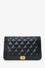 Pre-Loved Chanel™ Black Caviar CC Boy Wallet On Chain
