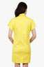 Akris Punto Yellow Mini Dress Size 2