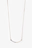 Tiffany Sterling Silver Smile Small Pendant Necklace