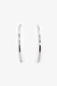 Tiffany & Co. Sterling Silver 'T-Wire' Hoop Earrings