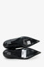 Toteme Black Leather Ankle Boots With Wedge Heel Size 40