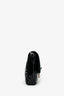 Christian Dior Black Patent Leather Wallet On Chain