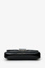 Christian Dior Black Patent Leather Wallet On Chain