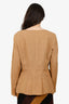 Alberta Ferretti Brown Fitted Blazer Size 10