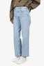 Agolde Blue Denim Straight Leg Jeans Size 23