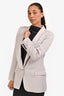 Smythe Lilac Single Breasted Blazer Size 8