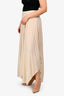 Helmut Lang Silk Pleated Midi Skirt Size 10