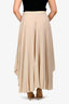Helmut Lang Silk Pleated Midi Skirt Size 10