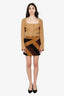 Derek Lam Brown Suede Skirt Size 2
