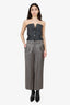 Lou Lou Studio Grey Pleated Trousers Size S