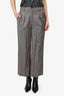 Lou Lou Studio Grey Pleated Trousers Size S