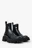 Balenciaga Black Tractor Cap Toe Chelsea Boots Size 37