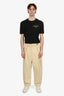 Sportmax Beige Linen Wide Leg Trousers Size 44 Mens