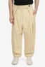 Sportmax Beige Linen Wide Leg Trousers Size 44 Mens