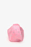 Alexander Wang Pink Satin Monogram 'Mini Scrunchie' Top Handle