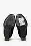 Louis Vuitton Black Suede Crystal Embellished Wedge Heels Size 36