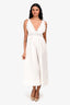 Doen White Cotton Sleeveless Maxi Dress Size XS
