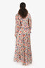 Dôen Multicoloured Ruffled Long Sleeve Maxi Dress Size XS