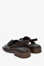 Prada 2025 Brown Leather 'S/S 1996 Re-Edition' Sandals Size 36