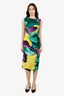 Dries Van Noten Multicolour Fringe Dress Size 38