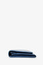 Prada Blue Saffiano Leather Long Wallet