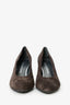 Stuart Weitzman Brown Suede Pointed Toe Heels Size 5.5