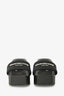 Alexander Wang Black Rubber AW Platform Sandals Size 37