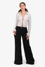 Frame Black Denim 'Le Palazzo' Wide Leg Pants Size 26