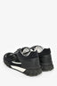 Pre-Loved Chanel™ Black Leather/Mesh Sneakers Size 36.5