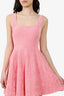 Ronny Kobo Pink Nylon Mini Dress Size S