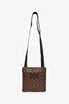 Louis Vuitton Damier Ebene Canvas Pochette 'Brooklyn' Crossbody