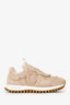 Christian Dior Beige Suede C'est Fringe Sneakers Size 40