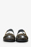 Fendi Brown Zucca Feel FF-logo Buckle Sandals Size 40