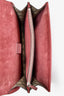 Gucci GG Supreme Blooms Canvas/Burgundy Suede Dionysus Medium Shoulder Bag