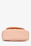 Pre-Loved Chanel™ 1994-96 Pink Quilted Lambskin 'Diana Half Moon' Flap Bag