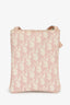 Christian Dior 2000s Pink Oblique Canvas Mini Pouch Crossbody